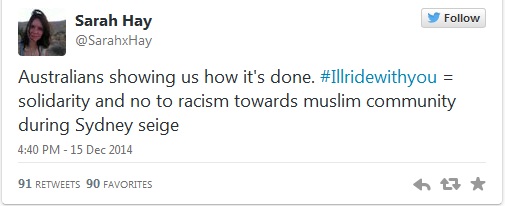 Warga Australia Lawan Sentimen Anti-Islam via Twitter